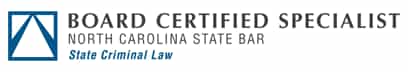 Board Certified NC state bar state criminal law